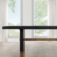 Aubrey Black 7pc Dining Set