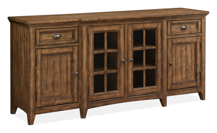 Magnussen Home Bay Creek Toasted Nutmeg 70" Console