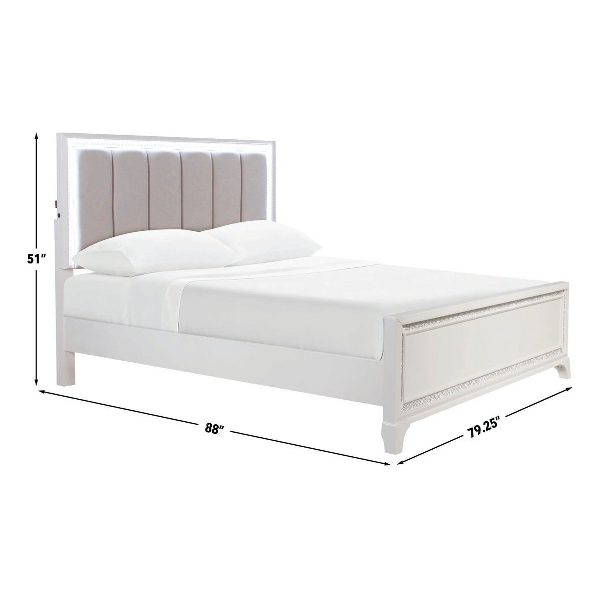 Cassie 4PC King Bedroom Set