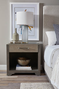 Pulaski Anderson Park Moose Trail And Frontier Brown Open Nightstand