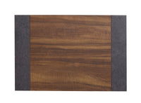 Magnussen Home Jensen Tavern Brown King Panel Bed 2 Nightstands Double Drawer Dresser With Landscape Mirror And Drawer Chest