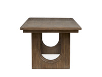 Magnussen Home Westbourne Dark Umber Extendable Trestle Dining Table With 2 Side Chairs And Bench