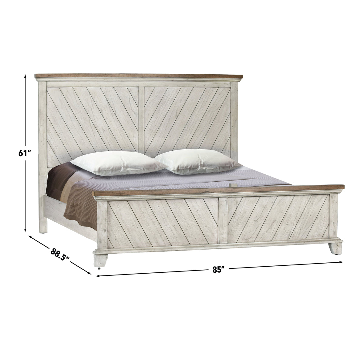 Bear Creek 6pc King Bed SetECOM