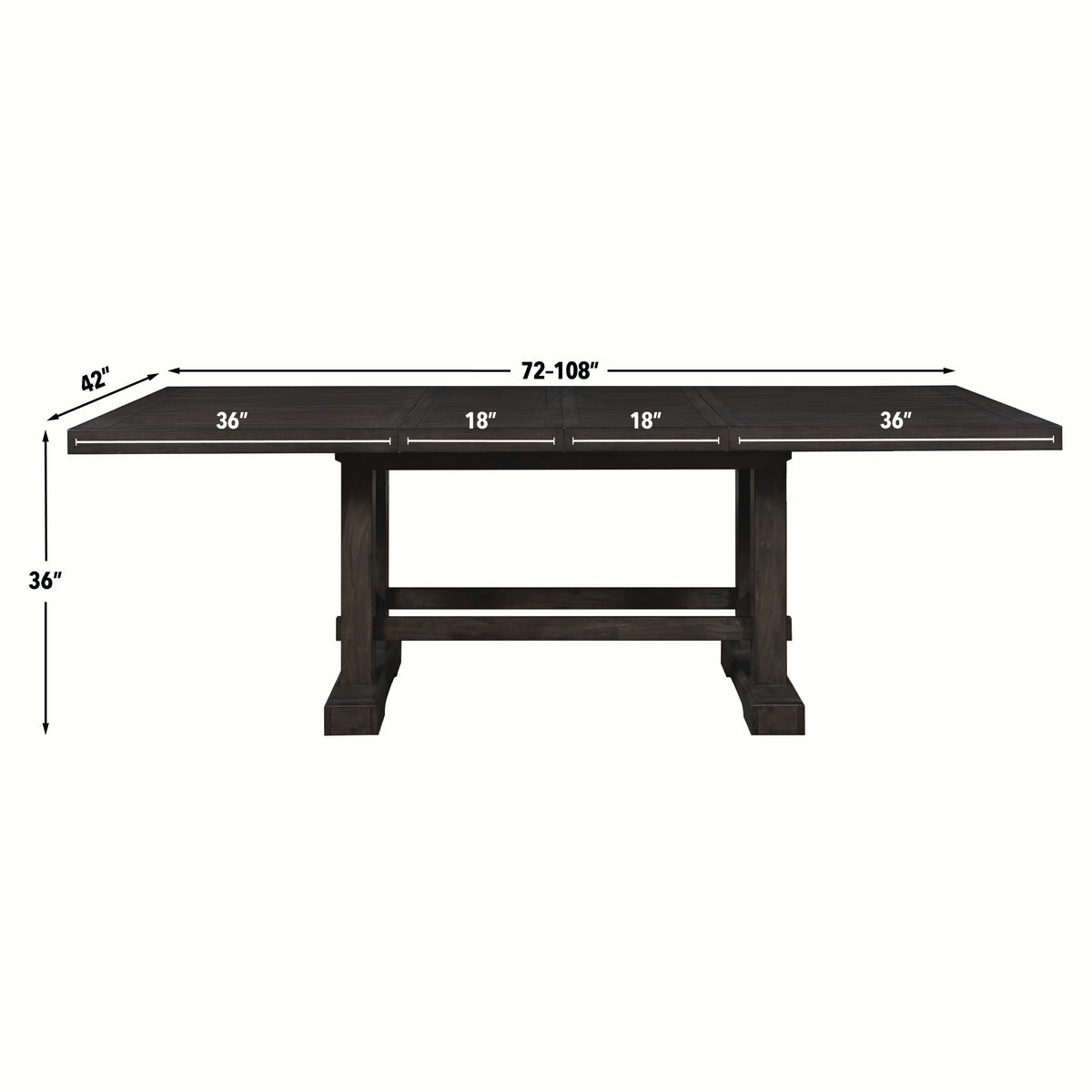 Napa 7pc Counter Height DiningSet - ECOM
