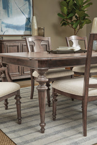 Pulaski Saddle Creek Timber Brown Extendable Leg Dining Table With 8 Wood Back Side Chairs And Server