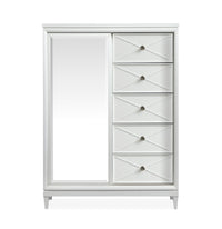 Magnussen Home Springhouse Whisper White Door Chest