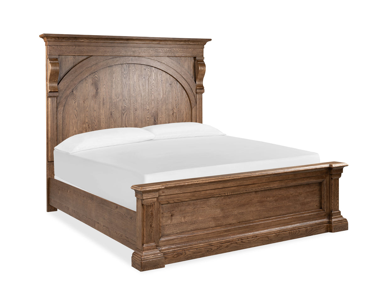 Pulaski Gallant Grove Brown Queen Panel Footboard