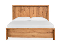 Magnussen Home Laramie Honey Wheat King Panel Bed