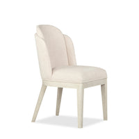 Magnussen Home Lorelei Misty Cloud Extendable 54" Round Dining Table With 2 Side Chairs And 2 Host Chairs