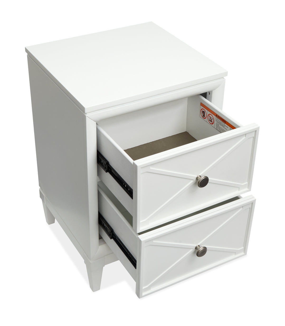 Magnussen Home Springhouse Whisper White Drawer Nightstand