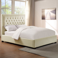Isadora Queen Bed  WhiteALL E-COMMERCE