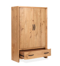 Magnussen Home Laramie Honey Wheat Armoire