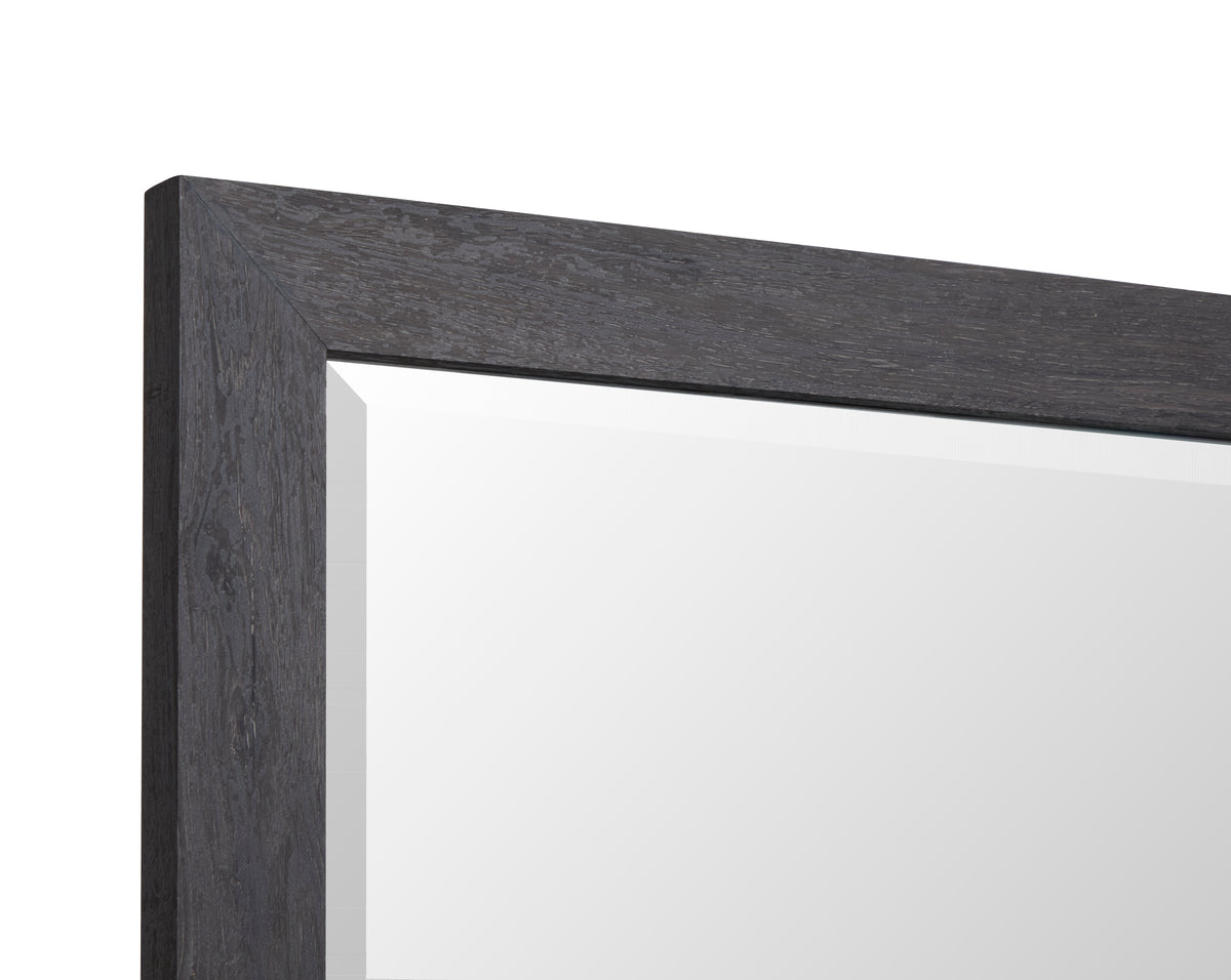 Magnussen Home Merrifield Raisin Black Portrait Mirror