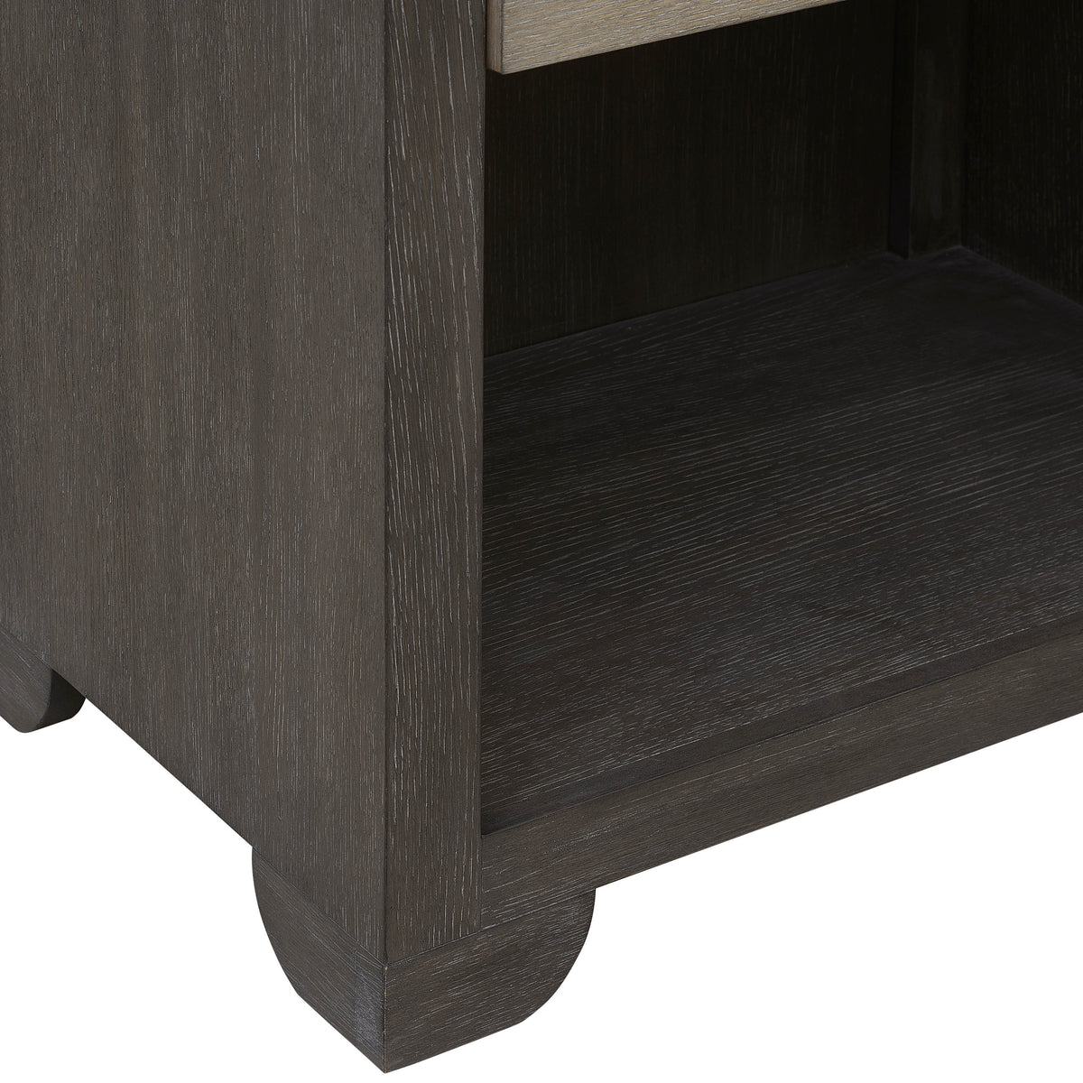 Pulaski Anderson Park Moose Trail And Frontier Brown California King Upholstered Panel Bed 2 Open Nightstands Drawer Dresser With Mirror And Drawer Chest
