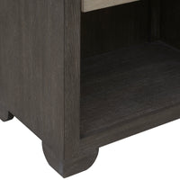 Pulaski Anderson Park Moose Trail And Frontier Brown Open Nightstand