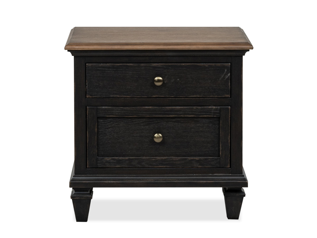 Magnussen Home Surrey Brown Drawer Nightstand