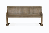 Magnussen Home Tinley Park Dove Tail Grey Extendable Rectangular Dining Table With 4 Side Chairs And Bench