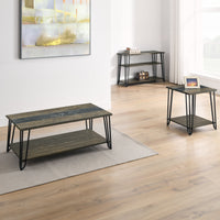 Harper Cocktail Table with Sintered Stone Inlay