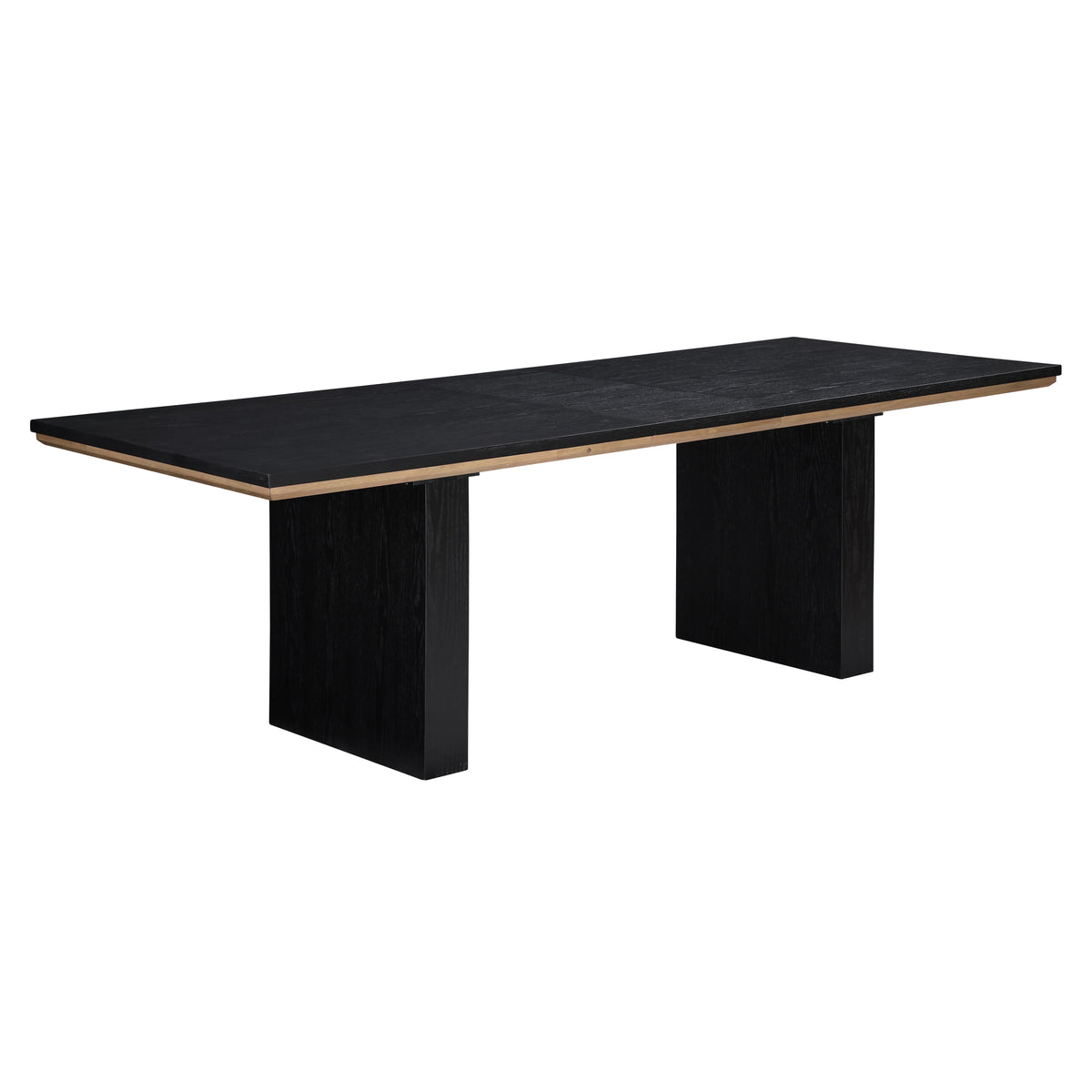 Magnolia 80-96" Dining Table w/16" Leaf, Black