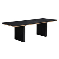 Magnolia 80-96" Dining Table w/16" Leaf, Black