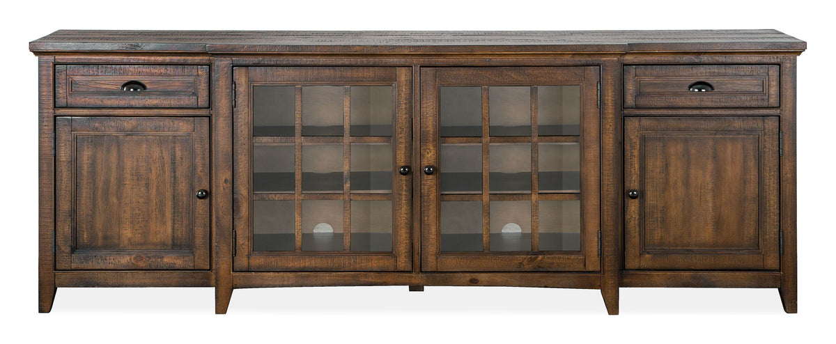 Magnussen Home Bay Creek Toasted Nutmeg 90" Console